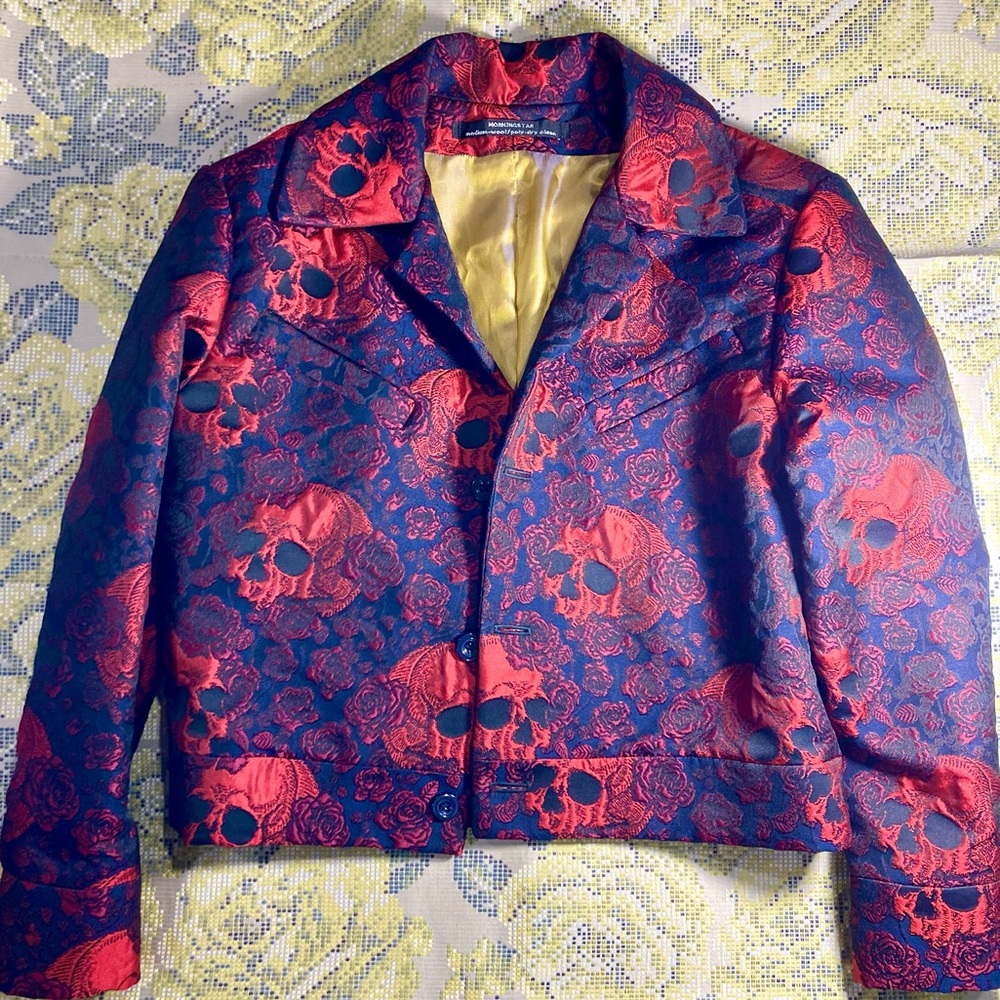 Mens cropped jacket